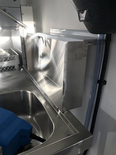 Justerbart stänkskydd GT 419-A